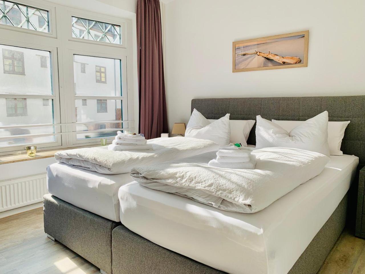 Fewo1846 - Atrium - Luxurioese Wohnung Mit 3 Schlafzimmern Und Balkon Im Stadtzentrum Flensburg Buitenkant foto